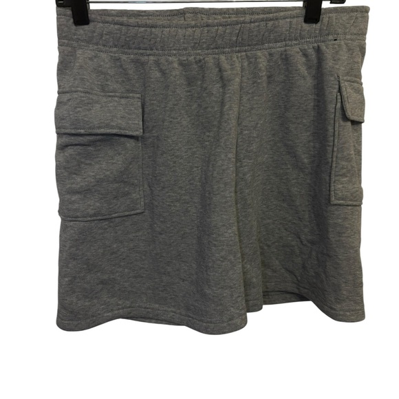 Women's Gray Cargo Shorts - Picture 2 of 2